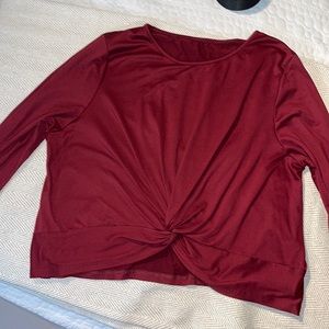 Twist Front Long Sleeve